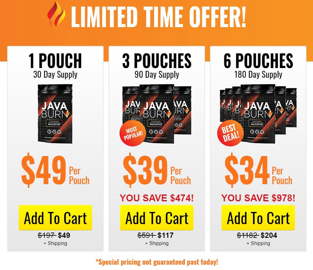 Java Burn Price